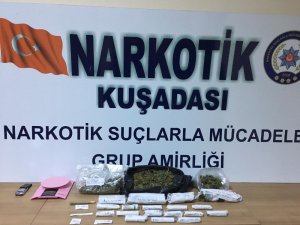 Kuşadası’nda uyuşturucu operasyonu, 2 kişi tutuklandı