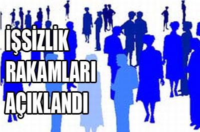 İşsizlik rakamları açıklandı
