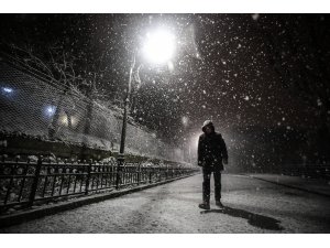 İstanbul'da kar yağışı