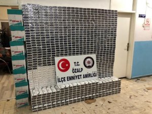 Özalp ilçesinde 11 bin paket kaçak sigara ele geçirildi