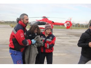 4 mürettebat Samsun Havaalanı’na getirildi