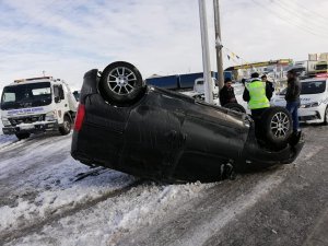 Sungurlu’da trafik kazası: 1 yaralı
