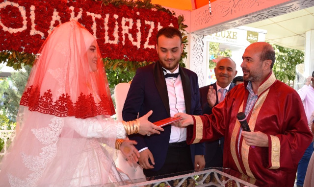 Selçuklu'da 2018'de 4 Bin 229 Çiftin Nikahı Kıyıldı
