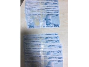 Sahte paralarla yakalandılar