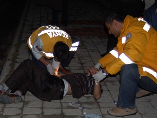 Konya'da taşlı sopalı kavga: 5 yaralı
