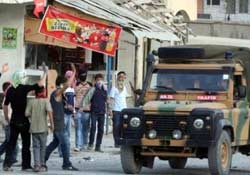 Polisle çatışmaya ASKER MOLASI