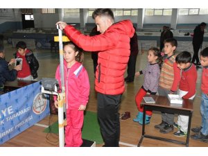 Denizli’de 6 bin 936 öğrenci sportif taramadan geçti