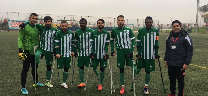 Konya Engelliler Gücü liderliğini sürdürdü