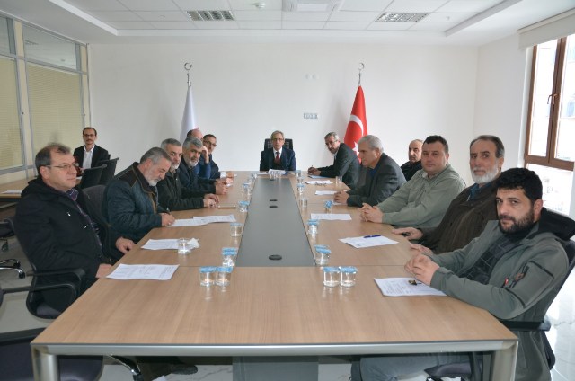 Sarayönü'nde yılın ilk meclis toplantısı yapıldı