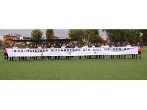 "Bağımlılıkla Mücadelede Bir Gol de Sen At"