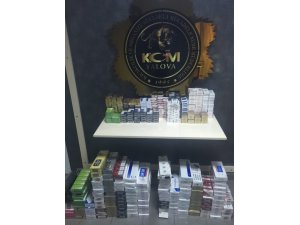 Yalova’da kaçak sigara operasyonu
