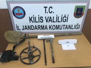 Kaçak kazı yapanlar yakalandı