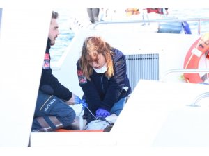 Gemide rahatsızlanan personel için seferber oldular