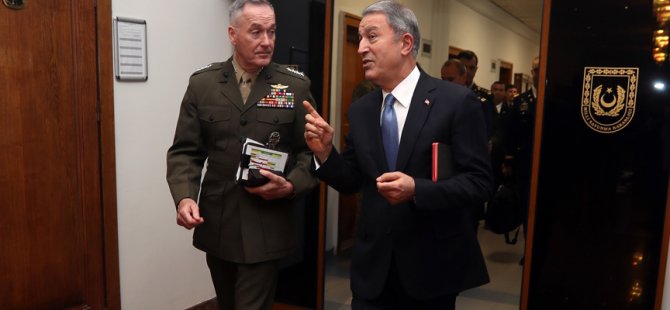 Amerika'dan Dunford'un Ankara temaslarına ilişkin açıklama