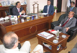 Oda başkanları Ereğli MYO'da