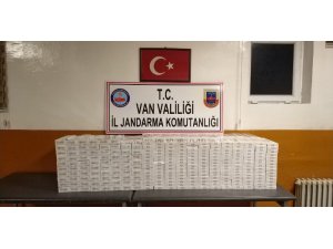Van’da 5 bin 100 paket kaçak sigara ele geçirildi
