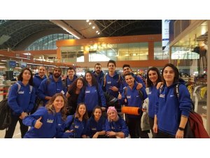 Marmara Üniversitesi Spor Kulübü Korfbol Takımı Belçika’ya gitti