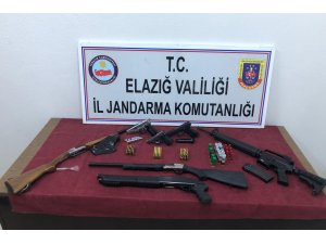 Elazığ merkezli silah kaçakçılığı operasyonu: 13 gözaltı