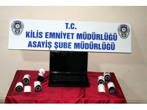 Güvenlik Kameralarını çalarak satan zanlı tutuklandı