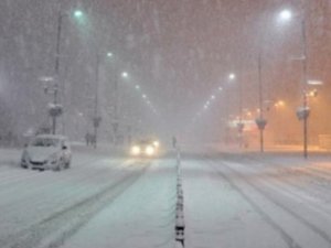 Sivas'ta hava sıcaklığı eksi 30 dereceye kadar düştü