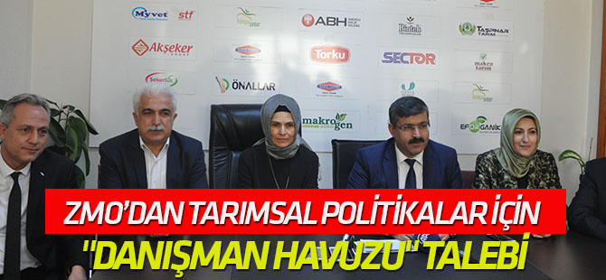 Tarımsal Politikalar İçin "Danışman Havuzu" Talebi