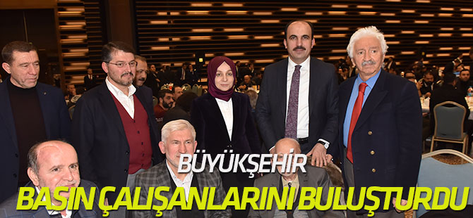 Büyükşehir, Konya’daki Basın-Yayın Çalışanlarını Buluşturdu