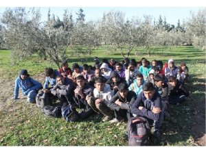 Çanakkale’de 97 mülteci yakalandı