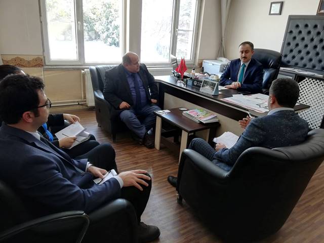 Bozkır'daki tarım projeleri değerlendirildi