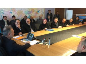 Yunusemreli muhtarlar Başkan Çerçi için Ankara’da