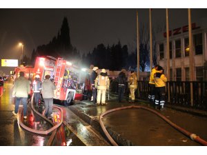 Eyüpsultan’da fabrika yangını