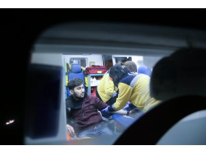 Pompalı tüfekle yaralanıp gasbedildi