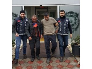 Akü hırsızları kaçamadı