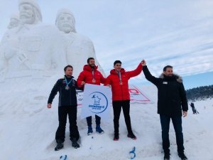 Snowboard Alpine 1. Etap Yarışları Sarıkamış’ta sona erdi