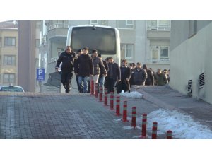 Kayseri’de FETÖ’nün mahrem asker yapılanmasından 14 kişi adliyeye çıkarıldı