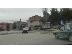 Emet’te ilginç kaza