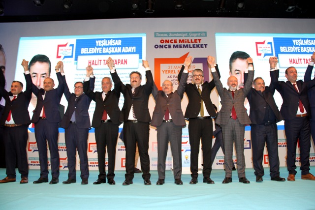 Sorgun Kayseri adaylarını tanıttı
