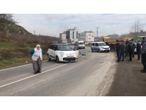 Ordu’da kaza: 2 yaralı