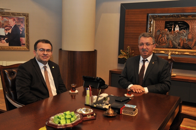 Başkan Hançerl'ye İMO'dan ziyaret