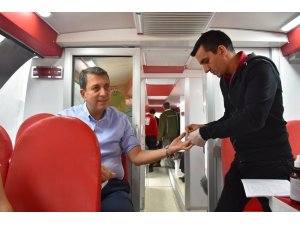 Nallıhan'da kan bağışı kampanyası