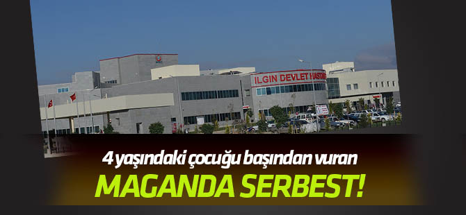 Konya'da 4 yaşındaki çocuğu düğünde başından vuran maganda serbest!