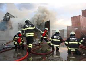 Kocaeli itfaiyesi bir yılda 3 bin 329 yangına müdahale etti