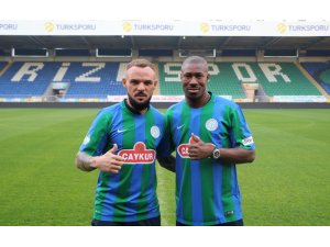 Çaykur Rizespor yeni transferlerini tanıttı