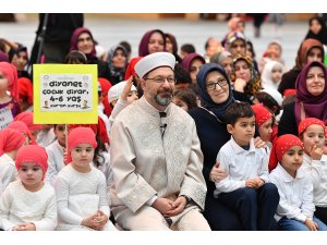 "Çocuklarımız Allah sevgisiyle yetişsin istiyoruz"