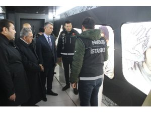 Narkotik eğitim tırı Edremit’te