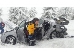 Eskişehir’de trafik kazası, 1 ölü (1)