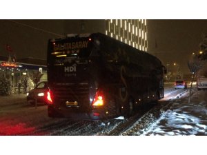Galatasaray kafilesi Bolu’dan ayrıldı