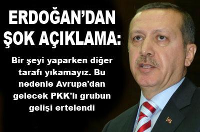 Avrupa'dan PKK'lı grubun gelişi ertelendi