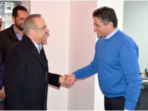 AK Partili Kerem Ali Sürekli’den Başkan Serkan Acar’a ziyaret