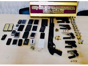 Yasa dışı silah üretenlere operasyon