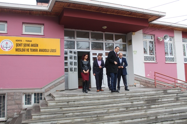 Kaymakam Akbulut'un okul ziyaretleri